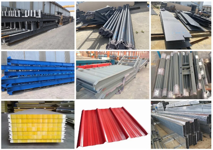 Light Type Commercial Building Office Shopping Mall Painted / Hot Dip Galvanized