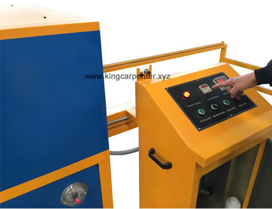 vacuum filming machine for wood door and kitchen cabinet
