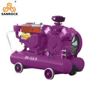 China Belt-Driven Air Compressor Low Noise Industrial Air Compressor Reciprocating Air Compressor Machine on sale