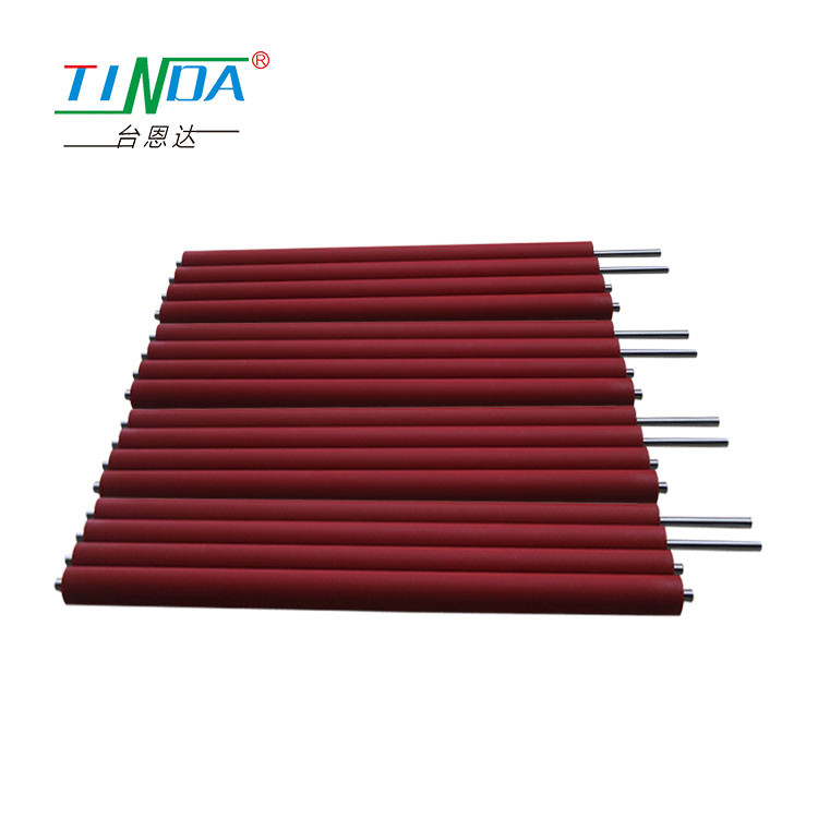 Resistance to Abrasion film laminating roller in Blue with Long Lifespan