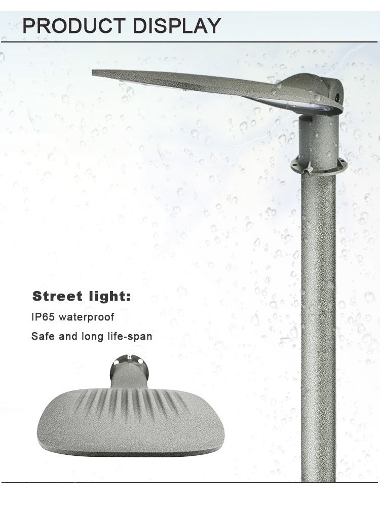 KCD Classic Performance Safety Electric Die Casting Aluminium Housing Efficient Waterproof Slim 150w Smart LED Street Lights