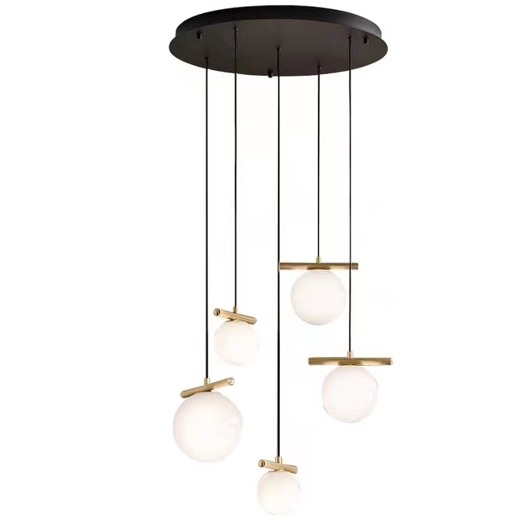 Matt White Glass Led wholesale Simple Pendant Lamp For Dinning Room