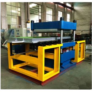 Playground Tile Rubber Vulcanizing Press 1100x1100mm Rubber Tile Press