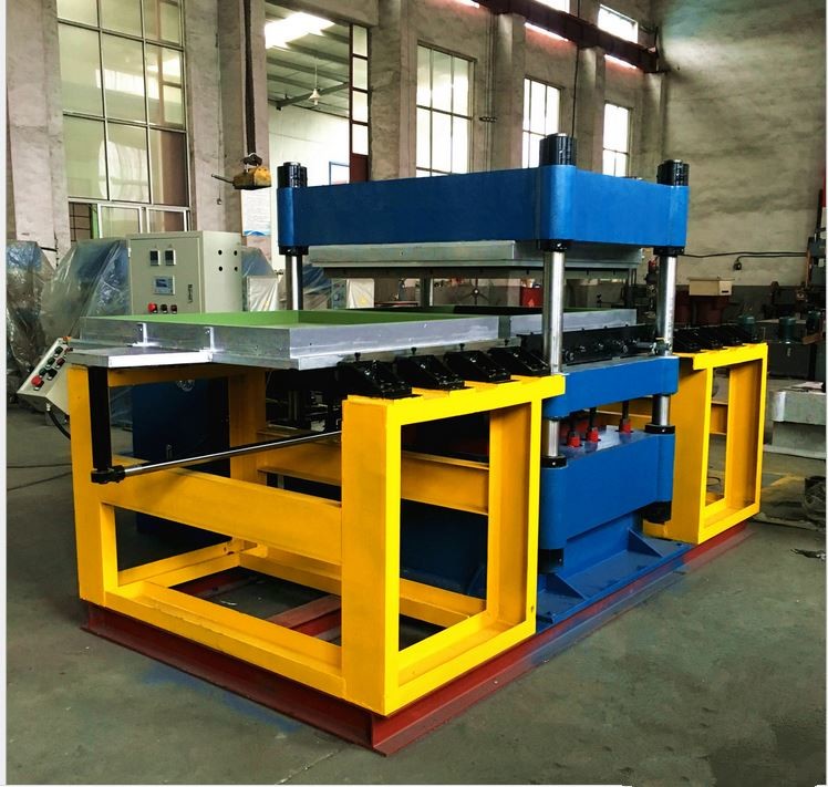 Hydraulic 1000T Rubber Vulcanising Press 5.5KW Vacuum Vulcanizing Press