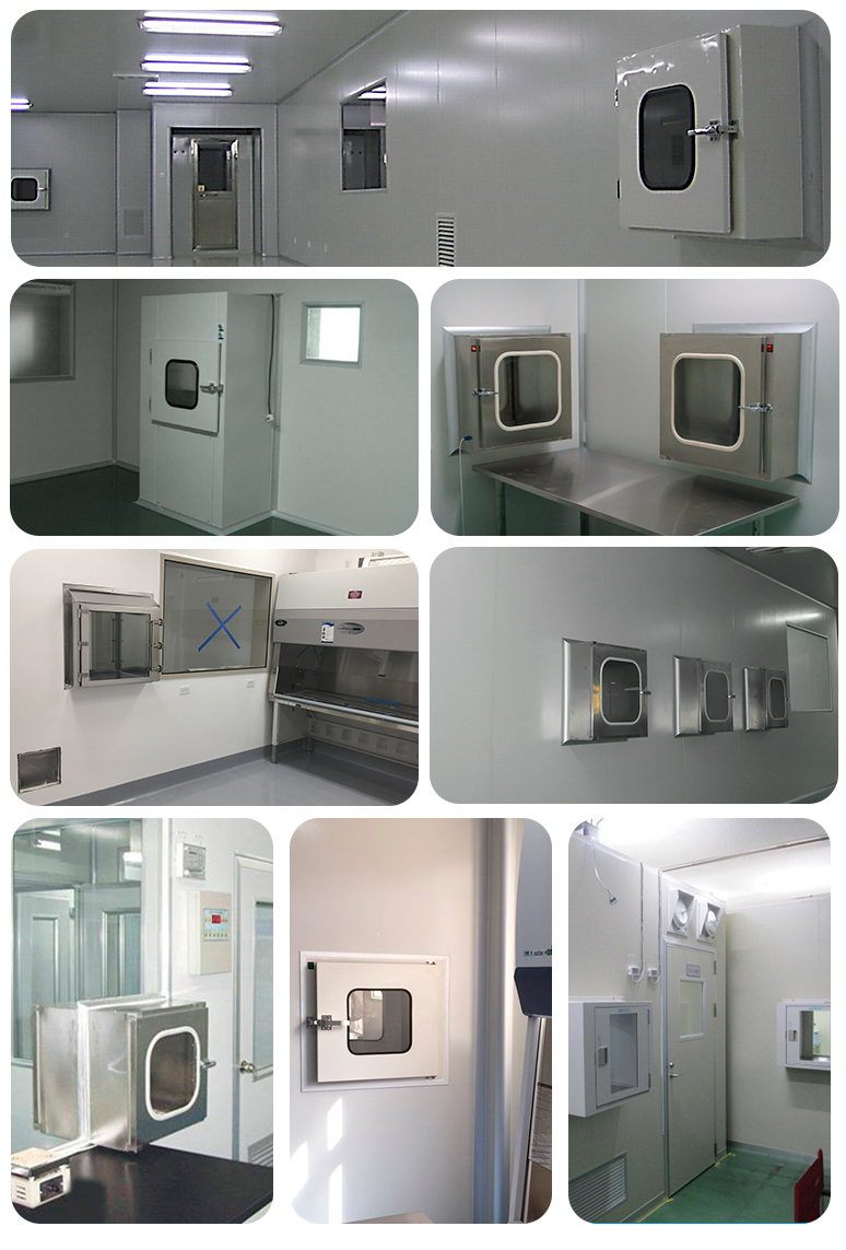 Customized Stainless Steel Pass Box Cassette Pass Box For Food Industry