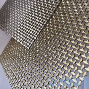 2m Wide Customizable Decorative Architectural Wire Mesh Funiture Mesh