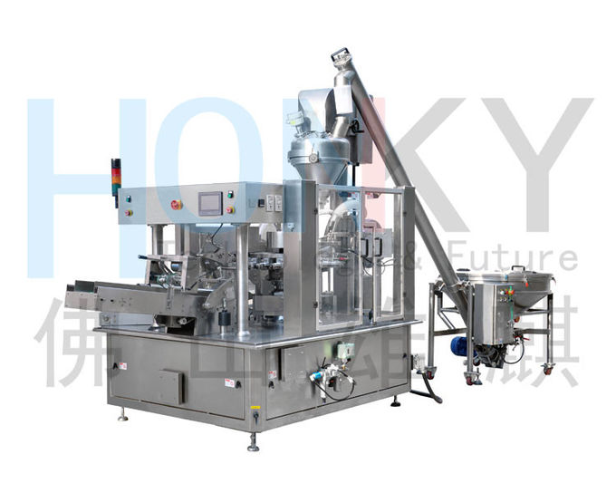 Automatic Doypack Bag Stand Up Pouch Filling Machine Paste Sauce Pouch Filling Liquid Machine Doy Pouch Packing Machine