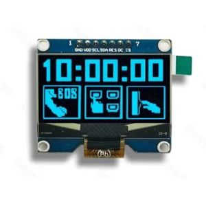 3.3V 1.54 Inch OLED Screen 128x64 White Blue Yellow With SPD0301 Driver IC