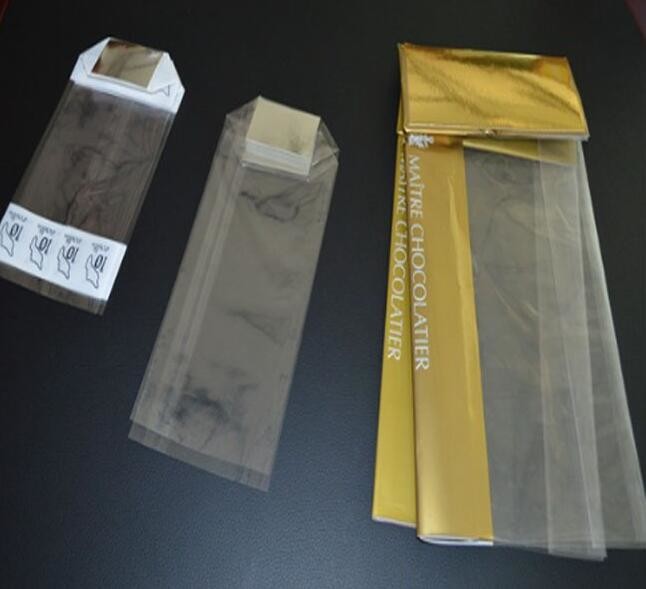 polypropylene Crystal Clear Cello Bags flat square block bottom opp bag,candy opp square bottom cello bag bagease packag