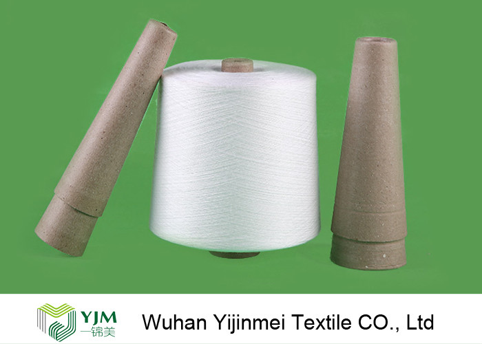 30S 30/2 Knotless Virgin Raw White Ring Spun 100 Polyester Yarn For Sewing Thread
