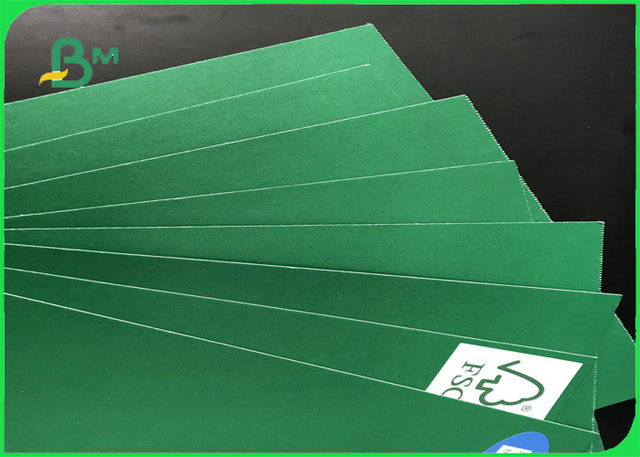 green cardboard