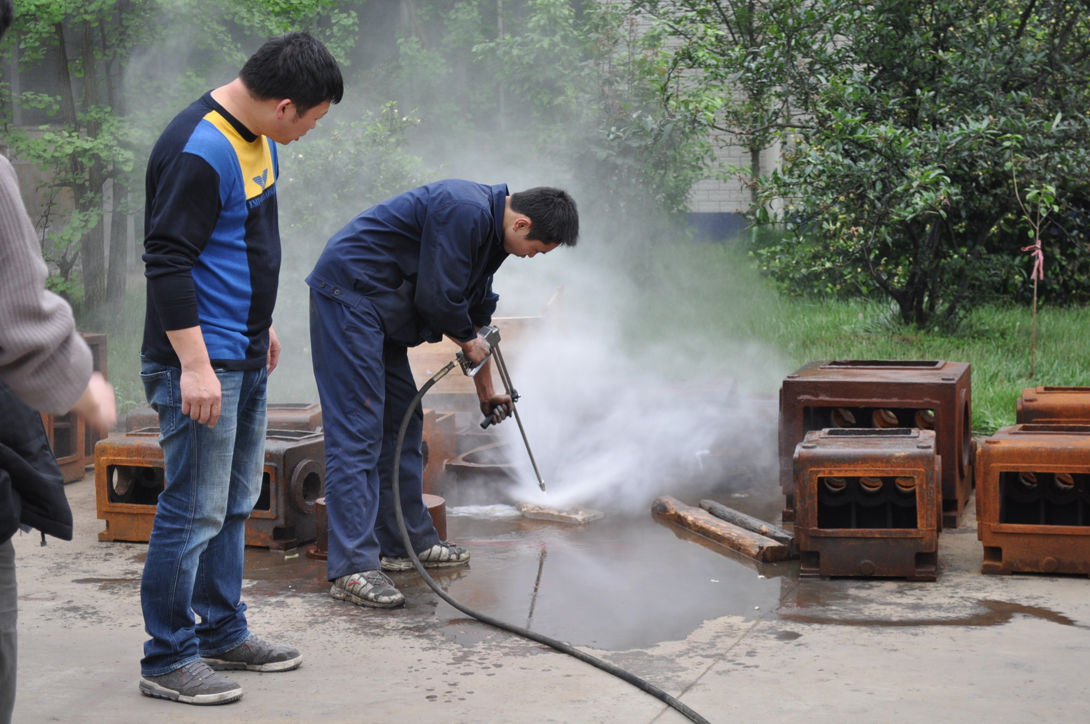 120L/ Min Water Jet Washer Dump Gun High Pressure With Trigger Anti Corrosion