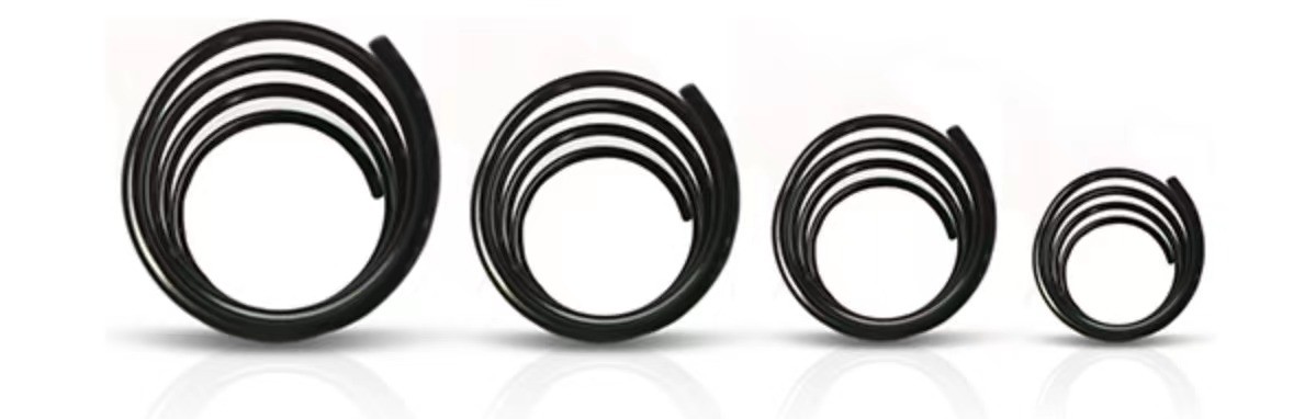 Customized 6mm-50mm 4:1 Pitch Spiral Plastic Coil For Book Binding