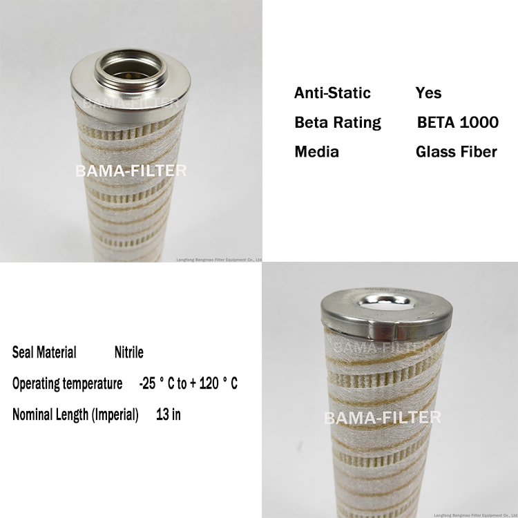 Hydraulic Oil Filter HC9800FKS13H HC9800FKT13H HC9800FKN13H HC9800FKP13H Ideal and OEM