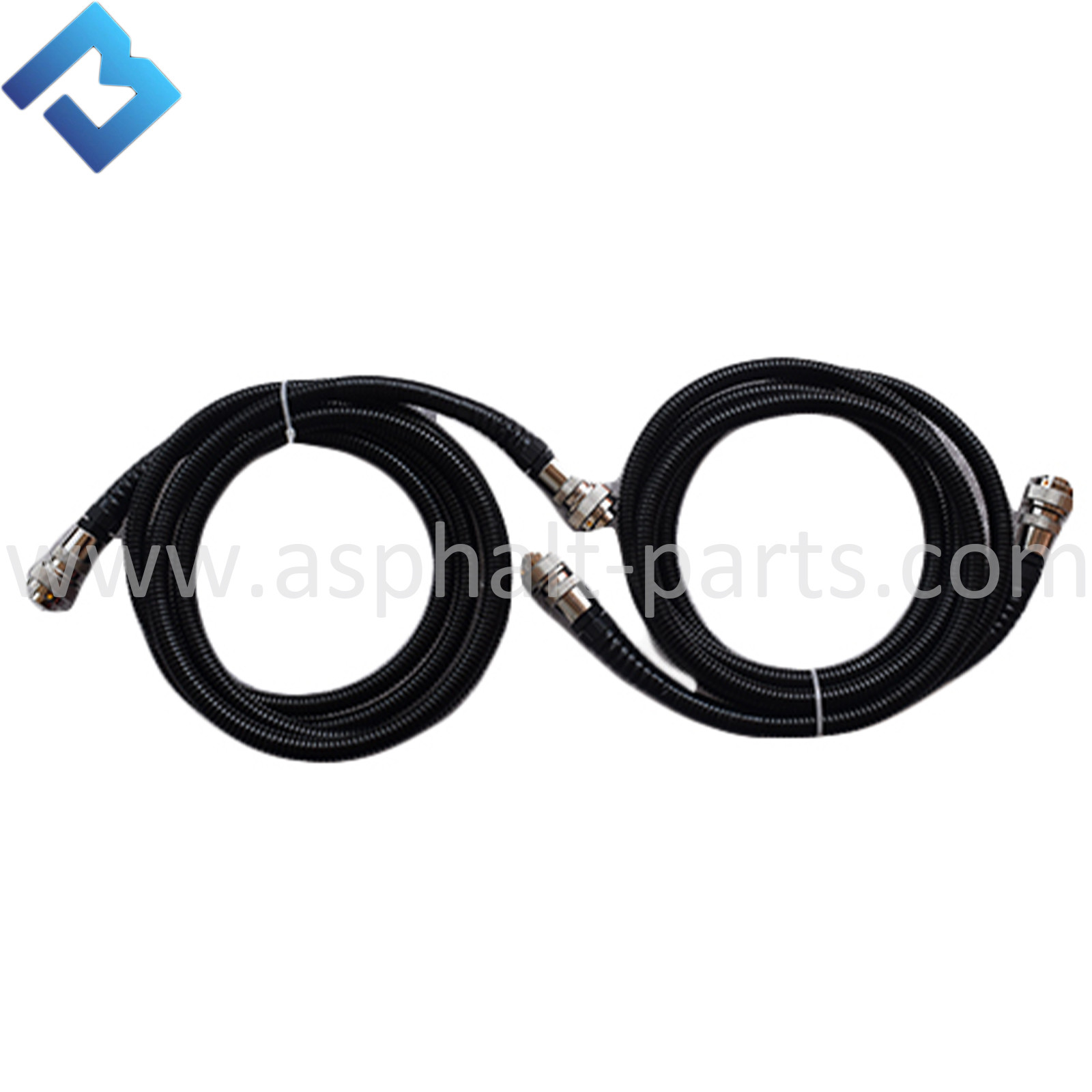 ABG6820 ABG 80879828 Paving Control System Control Panel Connector Spiral Electrical Cable 2.5M
