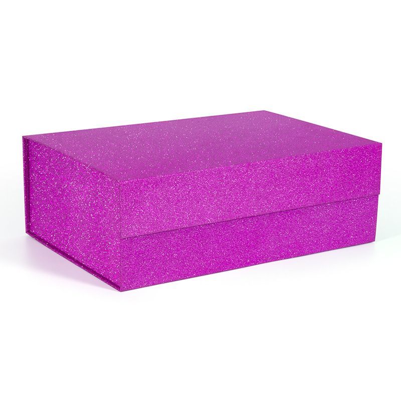 High-End Luxury Pink Custom Cardboard Paper Magnet Close Packaging Gift Folding Box for Clothes Shoes Bottle
