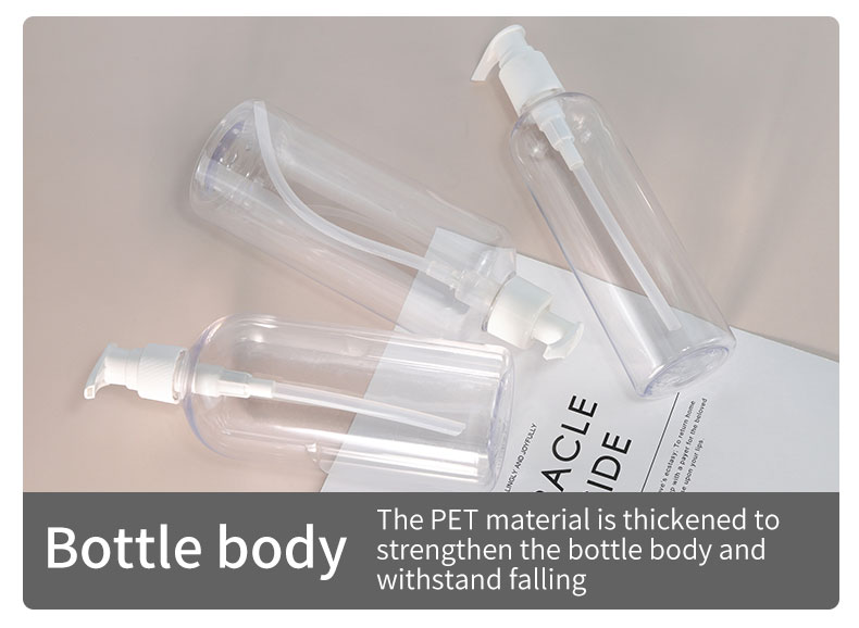 PET Square Hand Soap Dispenser 500ml Foam Pump Bottle Refillable For Lotion Shampoo Conditioner