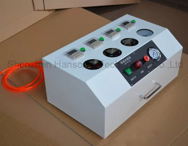Automated 4 Tank Solder Paste Machine PLC Control Warm Up Time Checking 0