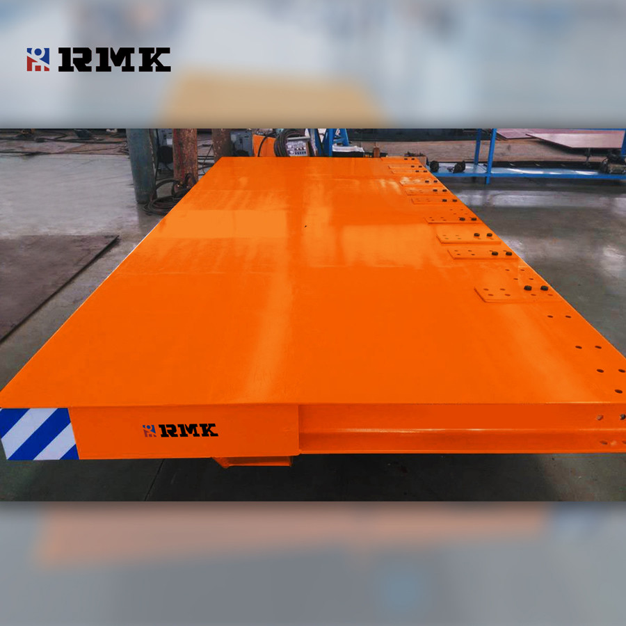 Industrial 10T Rail Transfer Trolley Stainless Steel Motorized