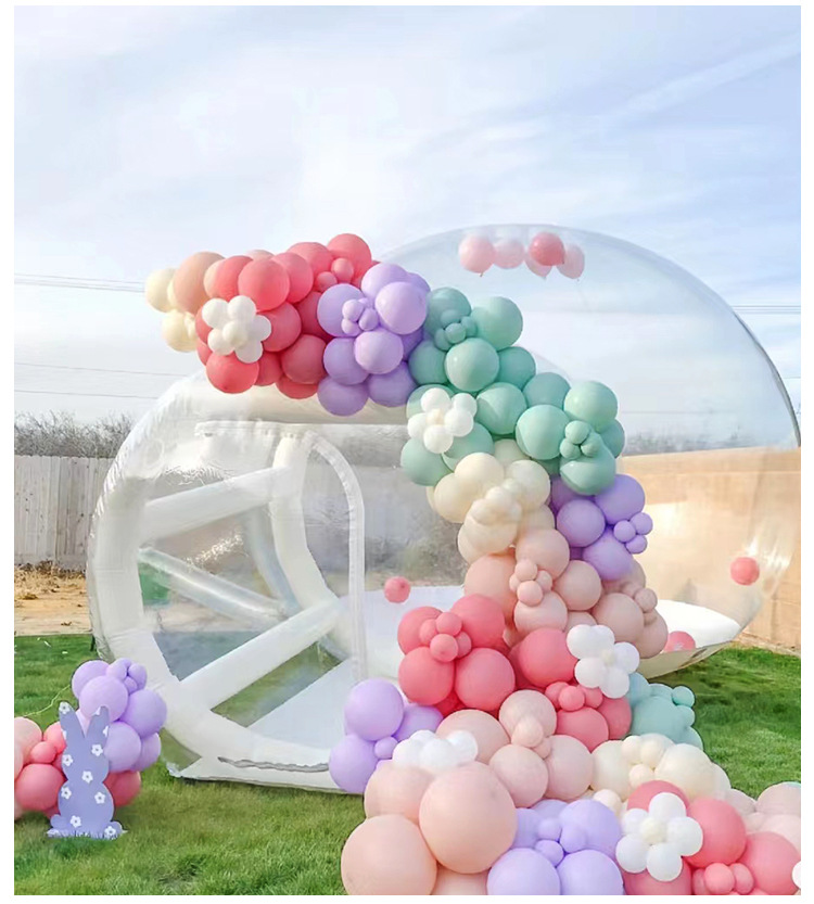 Inflatable Transparent Bubble House Tent 5m Customize Logo Size