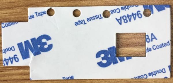 T0.15mm Pressure Sensitive Acrylic Double Sided Tape Used in New Energy Products