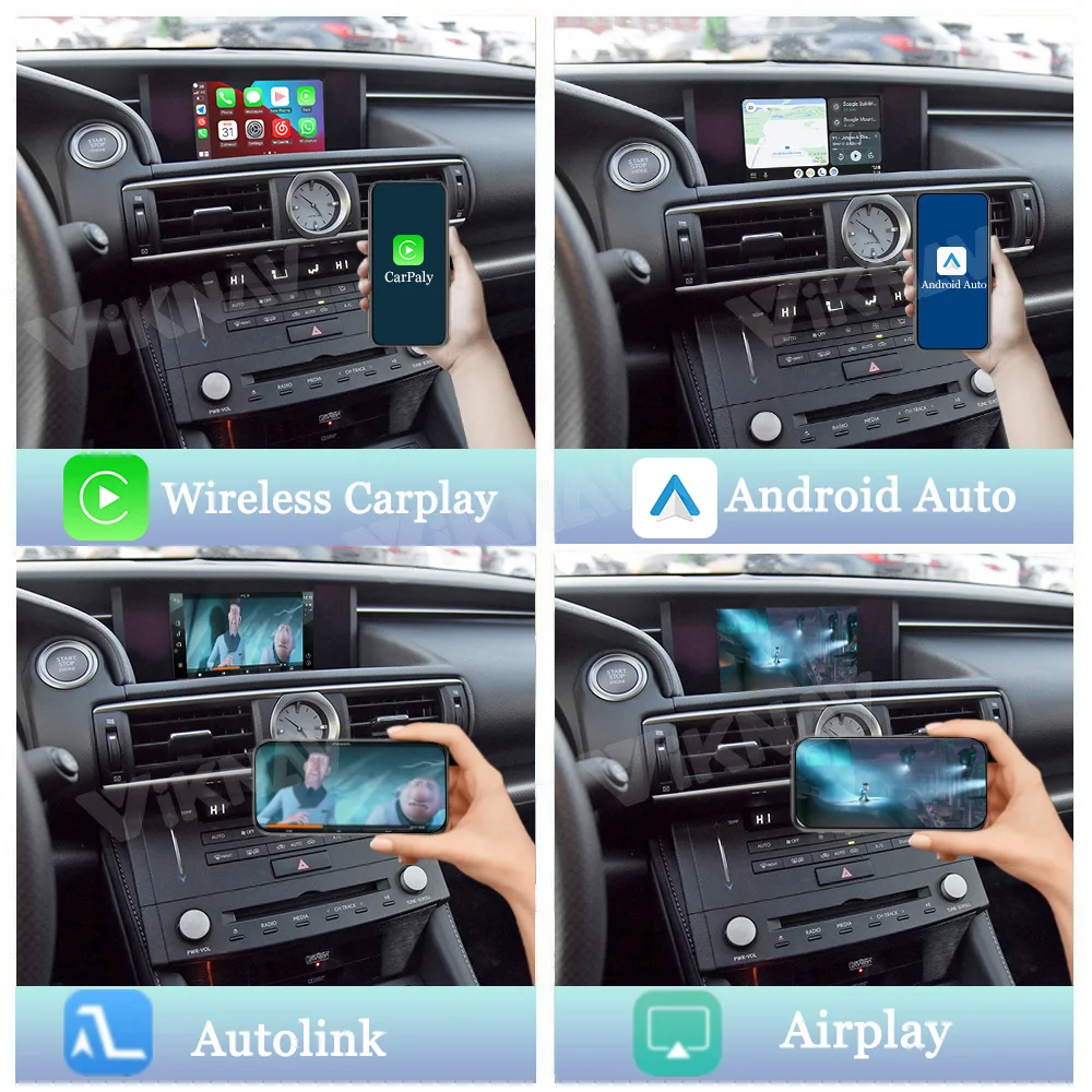 Viknav Replacement Auto Parts Universal Steering Wheel Control Interface For Lexus RC 2015-2018