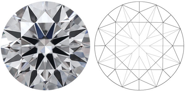 2 ct Round Brilliant Cut Laboratory As Grown CVD Synthetic Diamond Prime Source Factory Direct Sale