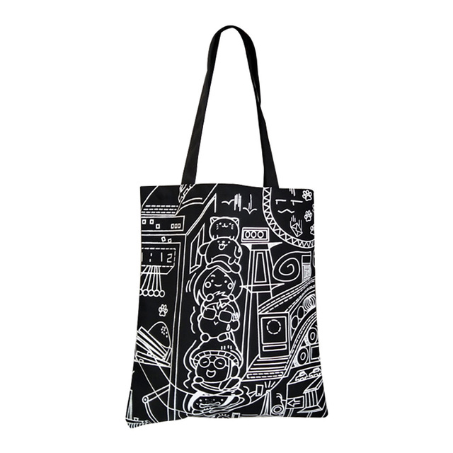 10oz 12oz 14oz Canvas Cotton Tote Lady Shoulder Bag Eco Friendly