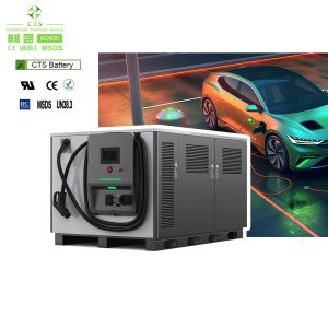 141KWH 161KWH CTS 65KW Mobile CCS1 CCS2 Stackable Battery EV Charger OCPP Electric Car Fast Charging Pile DC Portable EV