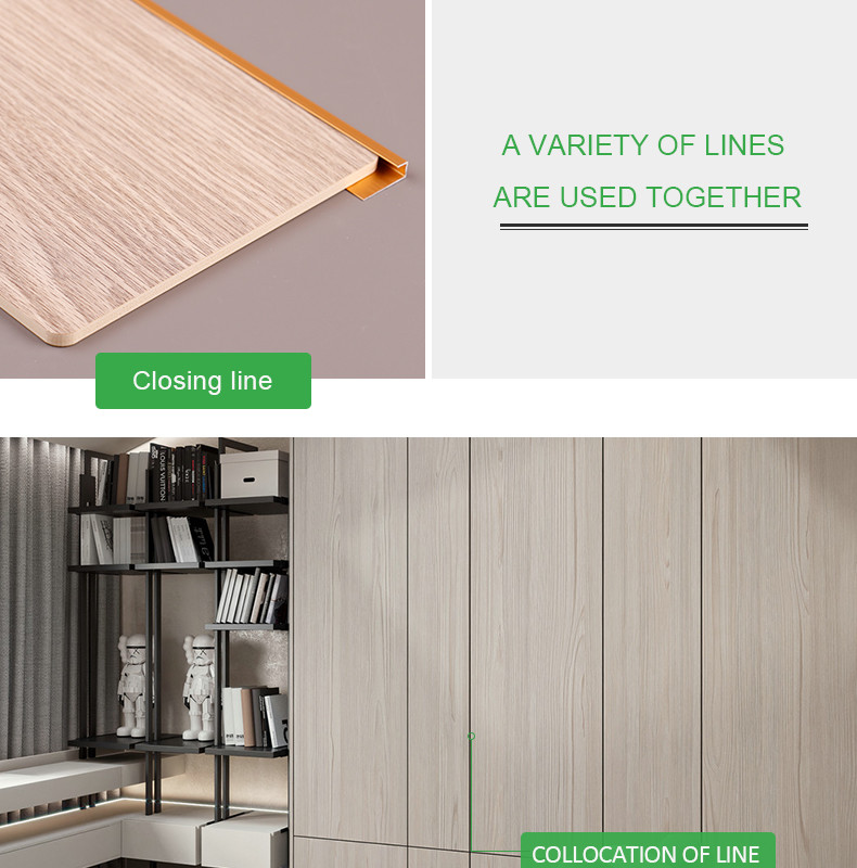 Modern Light Luxury Waterproof Wood Grain PVC bamboo charcoal Wood Veneer Wall Panels