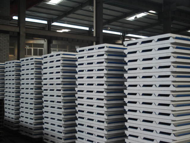 Mini Thickness EPS Sandwich Panel Machinery 28Kw 380V / 3P / 50HZ