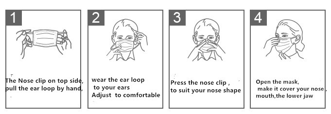 Kn95 Face Mask Disposable Anti-dust Non Valve Mask in Stock