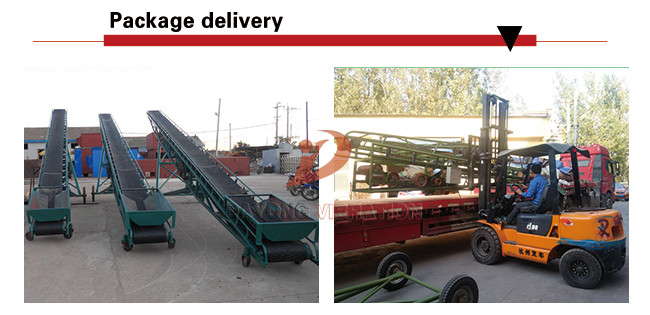 Inclined High Speed Powered Conveyor System Belt For Mining Ore