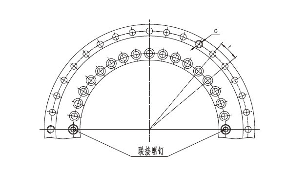 YRT200 yrt rotary table bearings factory