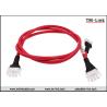 Buy cheap HXT63080 3P 16AWG female to female Red PVC Jacket power cable assemblies from wholesalers