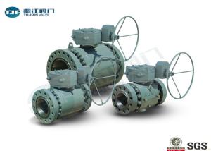  Flange End Trunnion Ball Valve , API 6D Three Piece Ball Valve 2&quot; - 42&quot; Manufactures