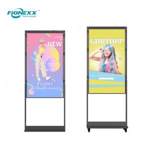 China Ultra High Brightness 55inch Free Standing LCD Window Displays on sale