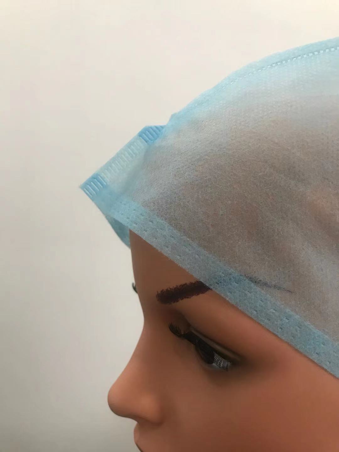Disposable SMS medical bouffant doctor cap disposable cheap surgical caps