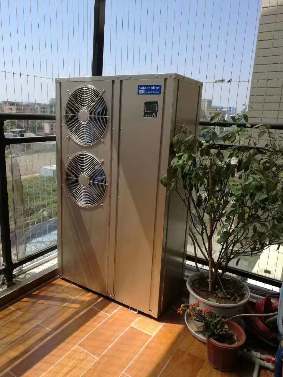 Floor Standing Air Conditioner Water Heater , Air Energy Water Heater