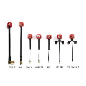 RUSHFPV Cherry SMA 5.8G Antenna LHCPRHCP VTX for FPV Drone Black 5.8GHZ FPV Accessory