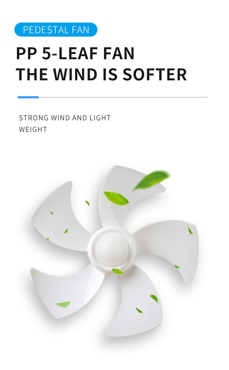 Remote Control Solar Powered Floor Fans With AC / DC Lithium Battery 12v