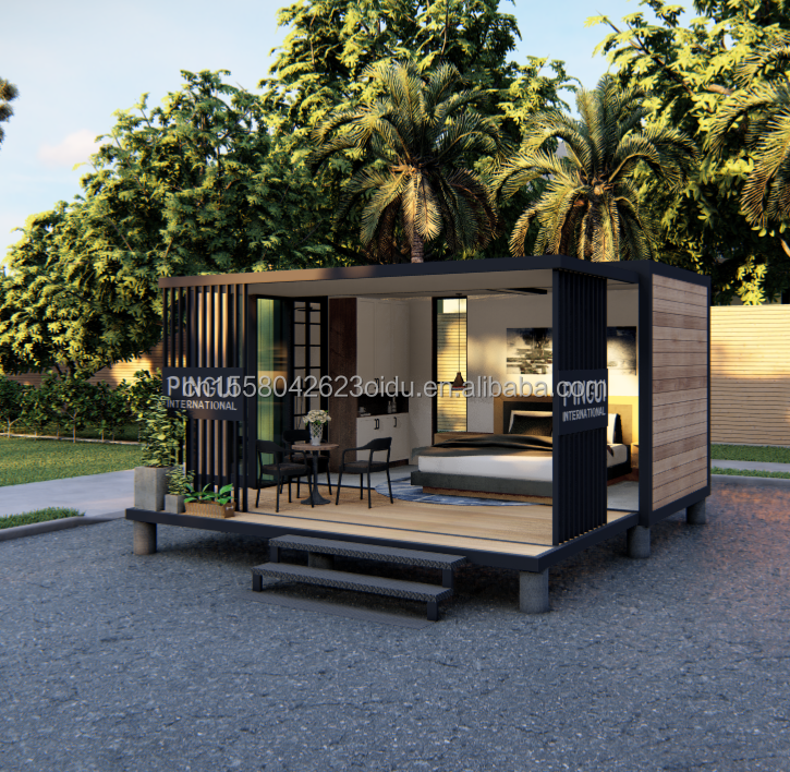 20 Foot Container House Convenient Finished Design for Modern Single Room Living and Expansion