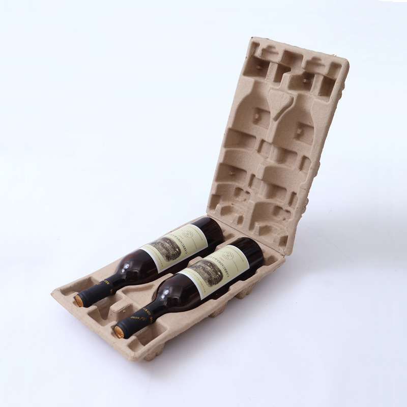 Custom Luxury Colorful Wine Bottle Shipping Boxes and Inserts with Logo