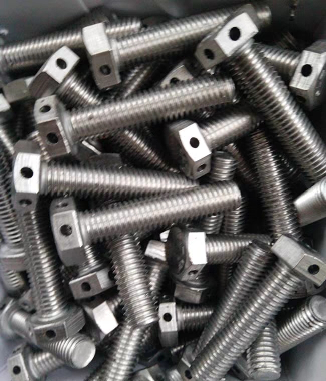 Hex Bolt With Hole For Cotter Pin In The Middle Head Or End M3-M100 DIN ANSI Standard