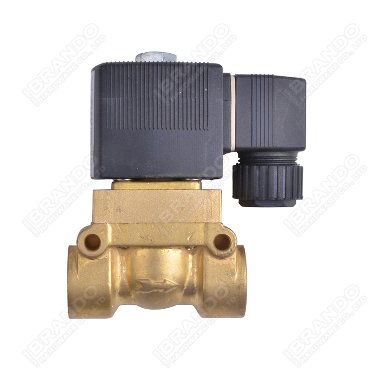 High Pressure Water Air Stainless Steel Solenoid Valve 100 Bar 12V 24V