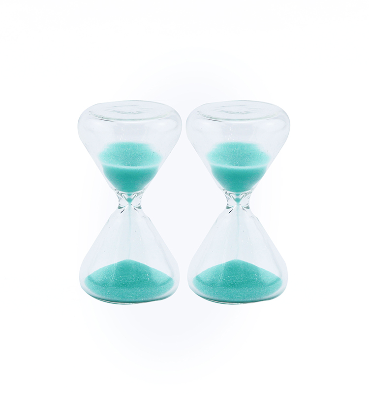 1 3 5 Minutes Glass Hourglass Tea Timer Country / Traditional Style