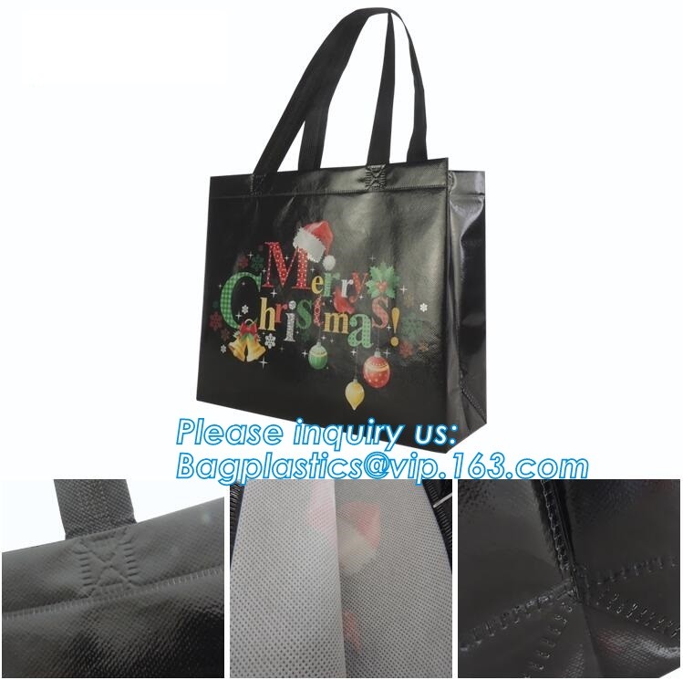 Wholesale factory custom fashion laminated non woven bag, Shopping printing fabric insulated foldable bag, custom pp non