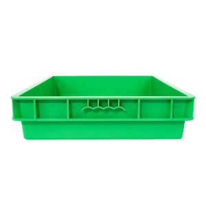China Large Logistic Distribution Box Stackable PP Turnover Crates with Customized Color on sale