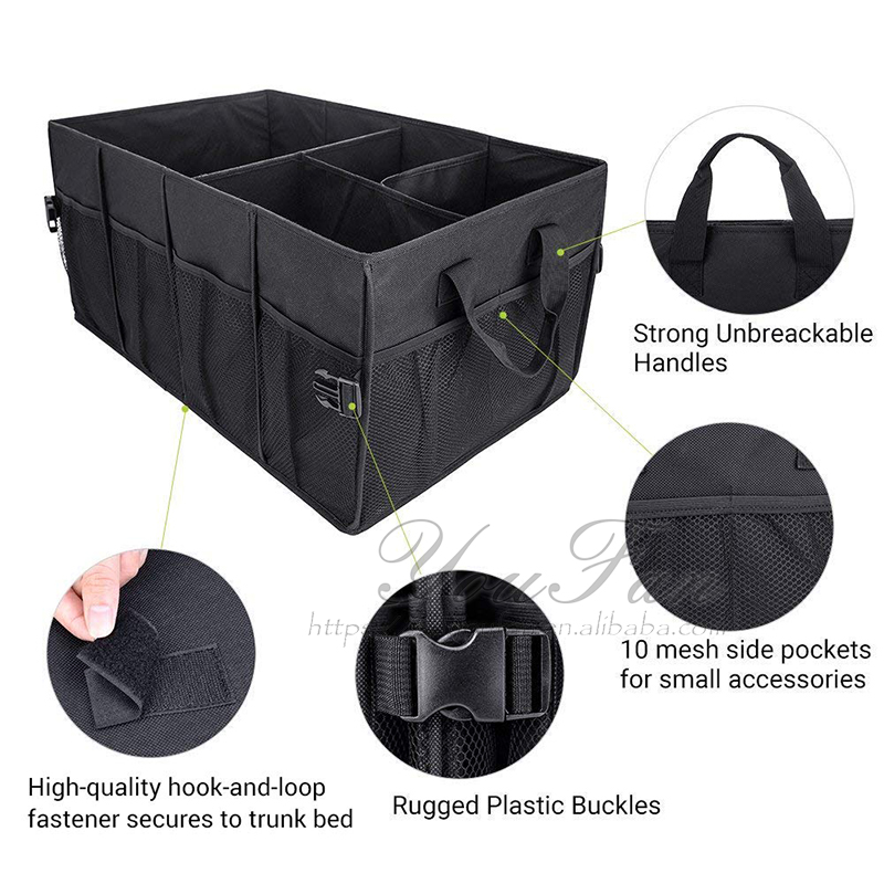 Heavy Duty Car Seat Storage Box Auto Organizer