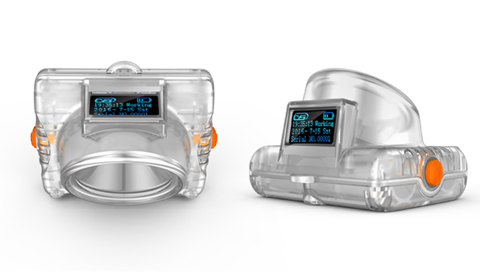 Wireless Inductive Charging LED Miner Lamp IP68 15000lux